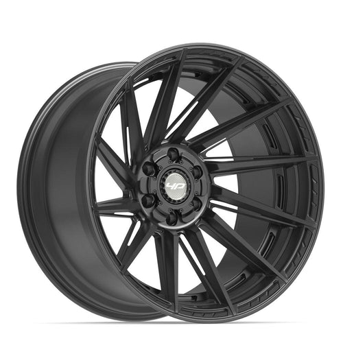 4PLAY 4P42 22x12 6x135 + 6x139.7 -44et Satin Black Wheel