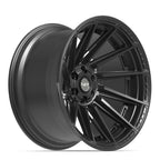 4PLAY 4P42 22x12 6x135 + 6x139.7 -44et Satin Black Wheel - View 3