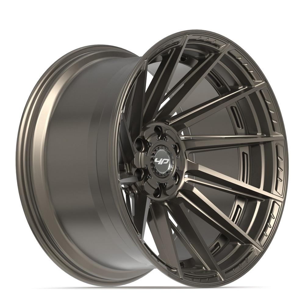 4PLAY 4P42 22x12 6x135 + 6x139.7 -44et Satin Bronze Wheel - View 3