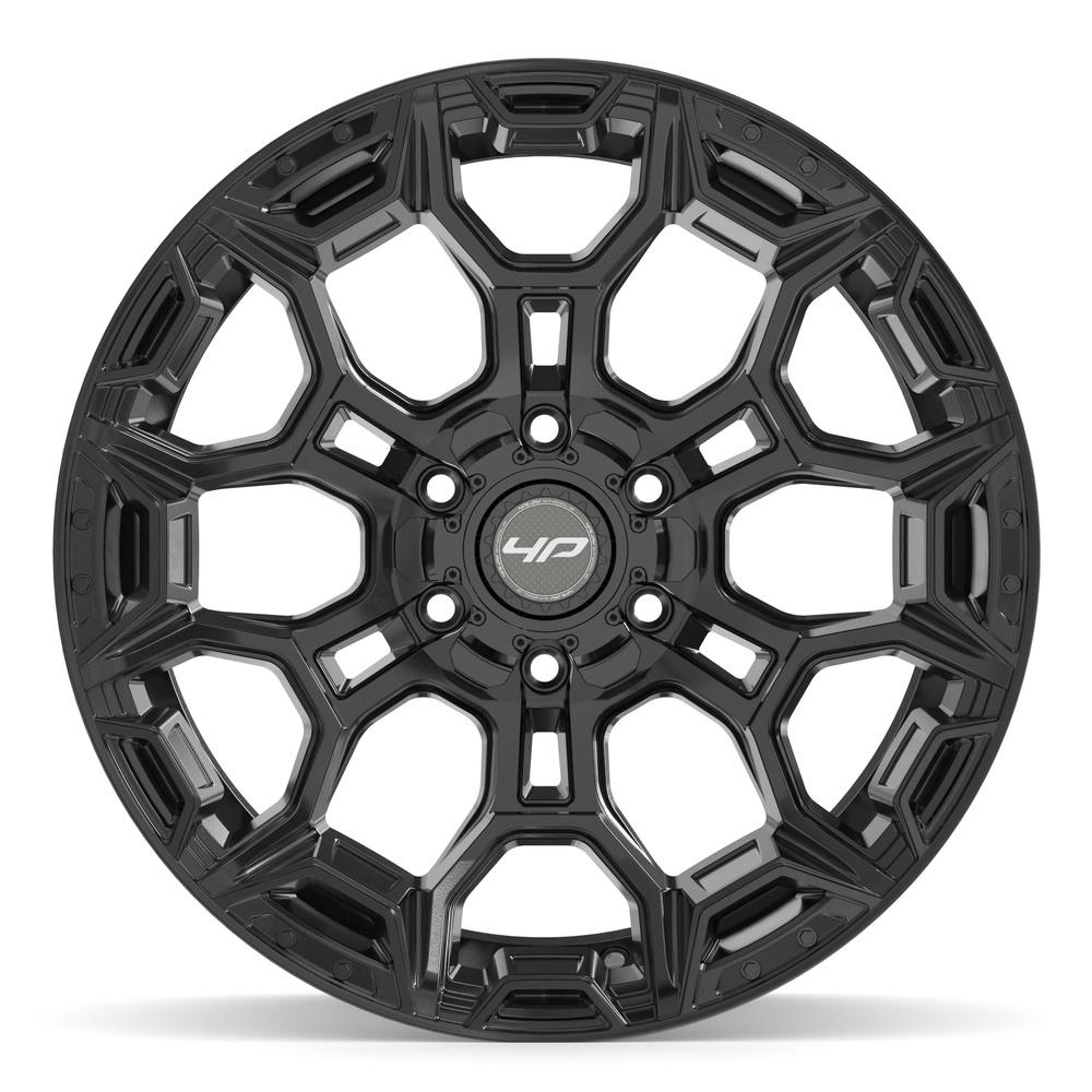 4PLAY 4P43 20x10 6x135 + 6x139.7 -18et Gloss Black Wheel - View 2