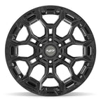 4PLAY 4P43 20x10 6x135 + 6x139.7 -18et Gloss Black Wheel - View 2
