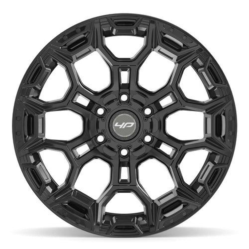 4PLAY 4P43 20x10 6x135 + 6x139.7 -18et Gloss Black Wheel - View 2