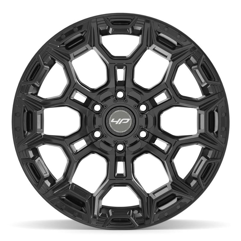 4PLAY 4P43 20x10 6x135 + 6x139.7 -18et Gloss Black Wheel - View 2