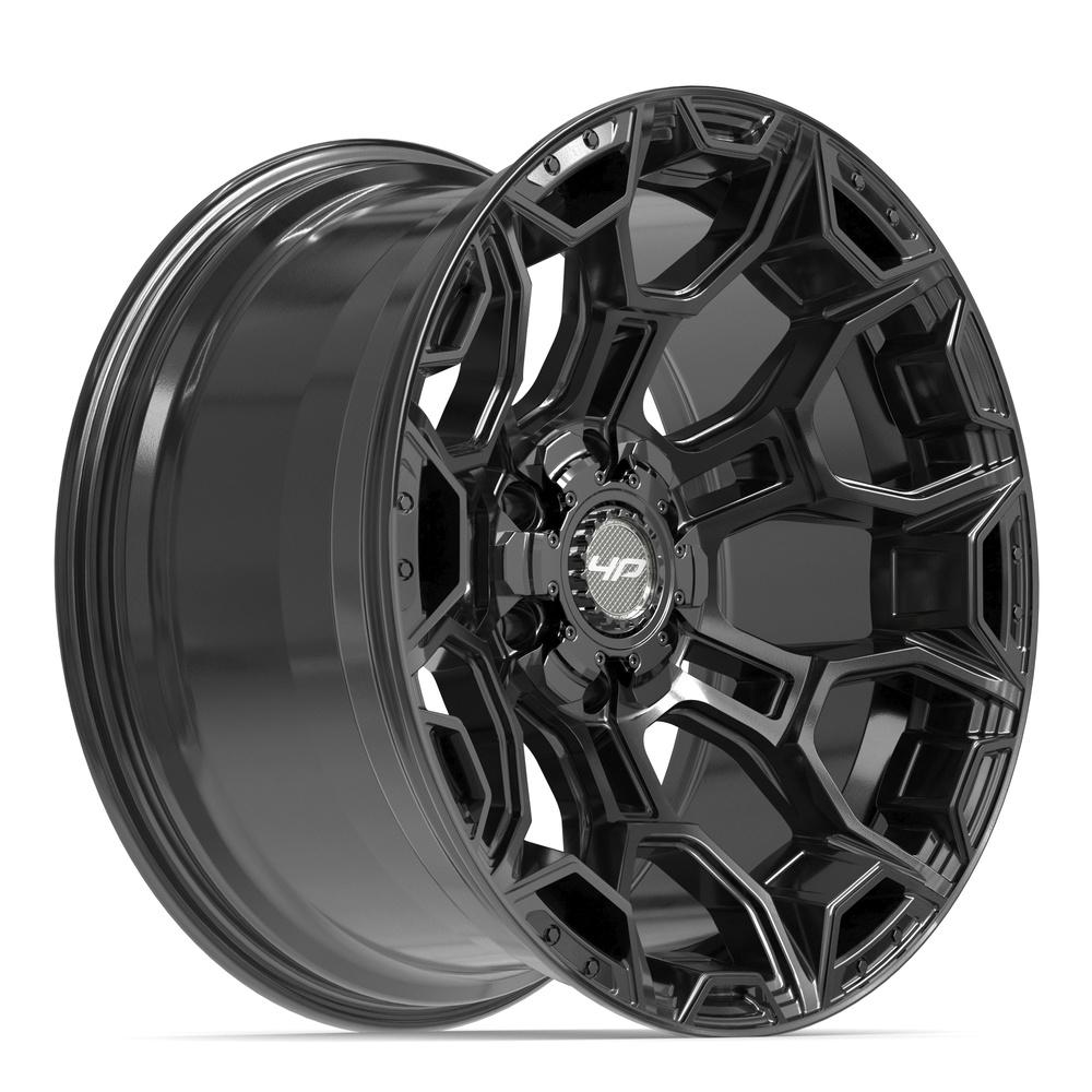 4PLAY 4P43 20x10 6x135 + 6x139.7 -18et Gloss Black Wheel - View 3