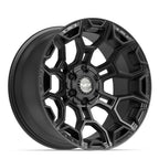 4PLAY 4P43 20x10 6x135 + 6x139.7 -18et Satin Black Wheel