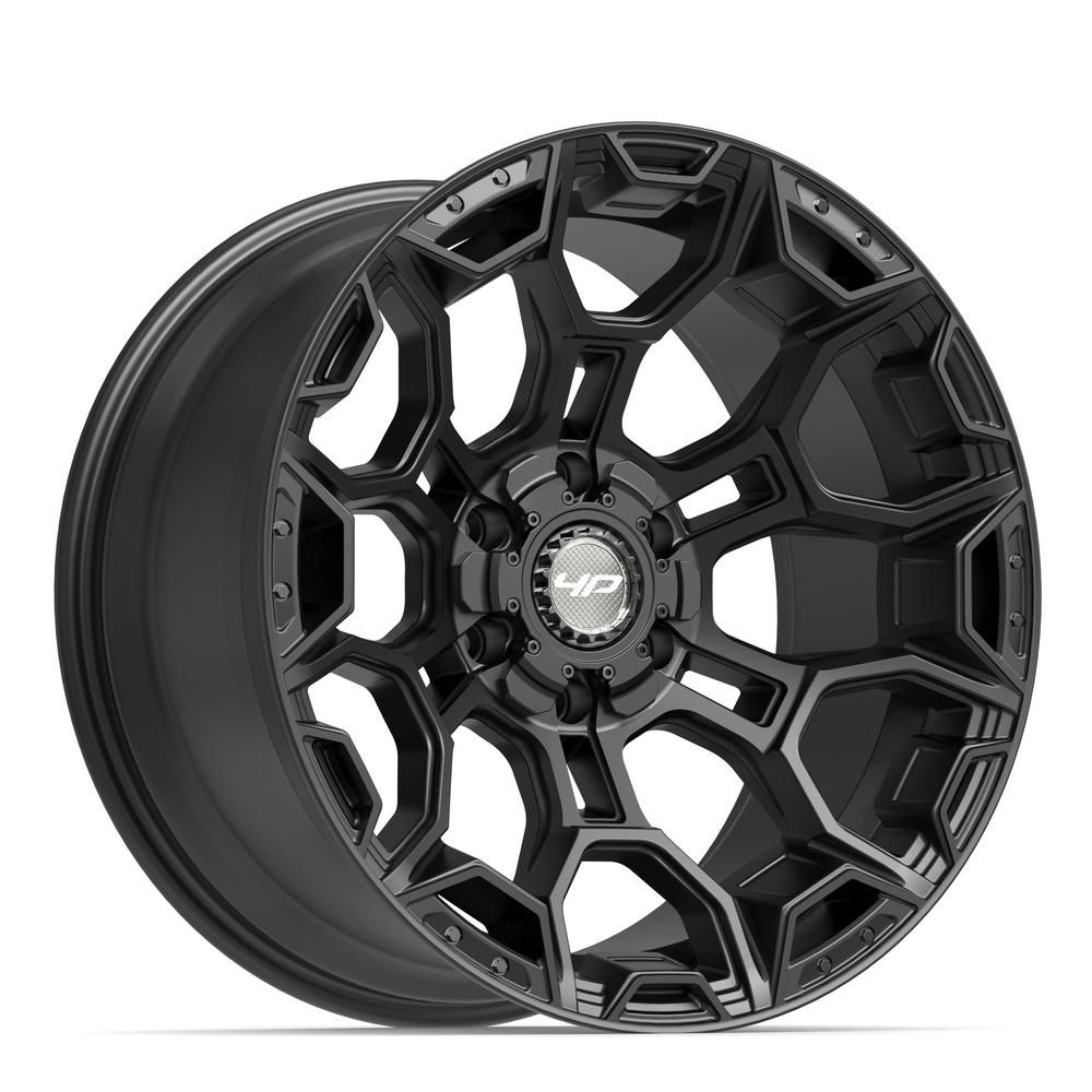 4PLAY 4P43 20x10 6x135 + 6x139.7 -18et Satin Black Wheel