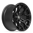 4PLAY 4P43 20x10 6x135 + 6x139.7 -18et Satin Black Wheel - View 3