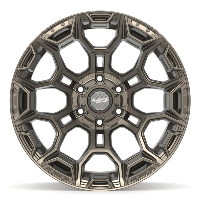 4PLAY 4P43 20x10 6x135 + 6x139.7 -18et Satin Bronze Wheel - View 2