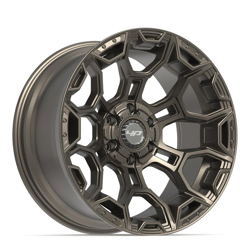 4PLAY 4P43 20x10 6x135 + 6x139.7 -18et Satin Bronze Wheel