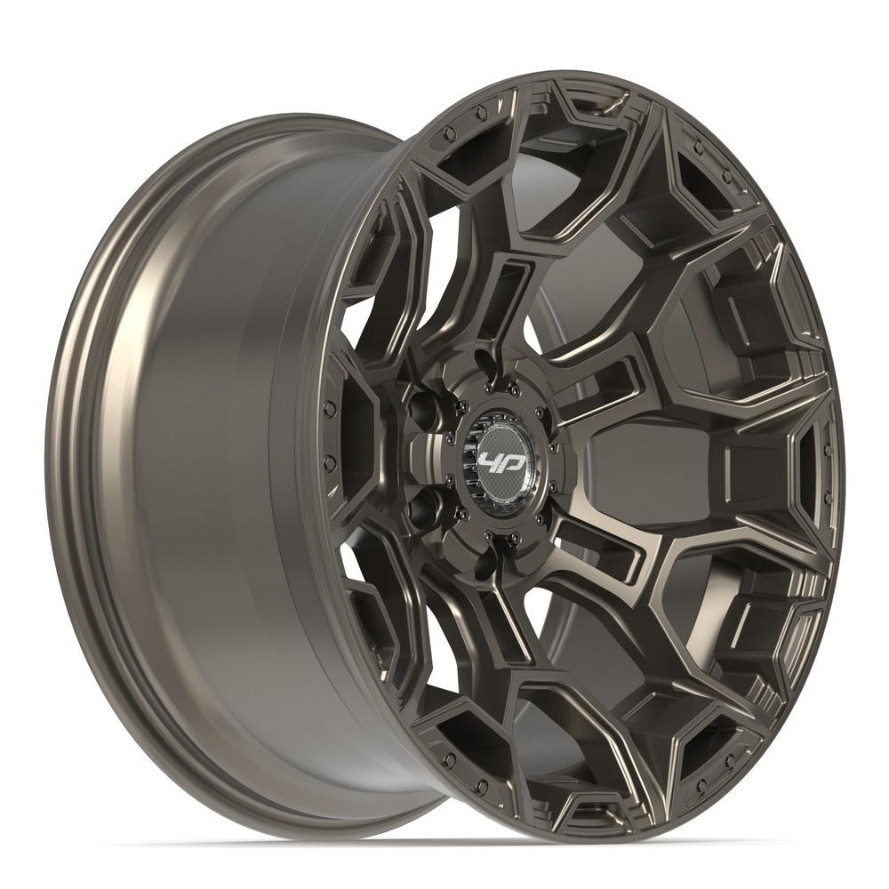4PLAY 4P43 20x10 6x135 + 6x139.7 -18et Satin Bronze Wheel - View 3