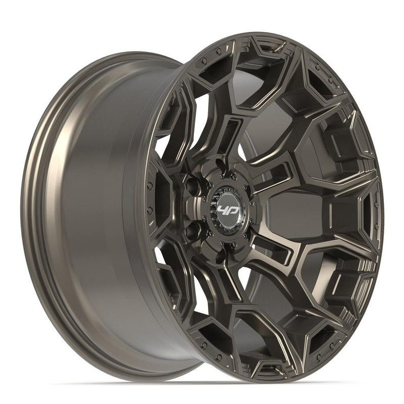 4PLAY 4P43 20x10 6x135 + 6x139.7 -18et Satin Bronze Wheel - View 3