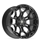 4PLAY 4P43 22x10 6x135 + 6x139.7 -18et Gloss Black Wheel