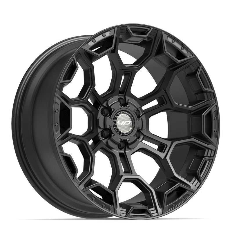 4PLAY 4P43 22x10 6x135 + 6x139.7 -18et Satin Black Wheel