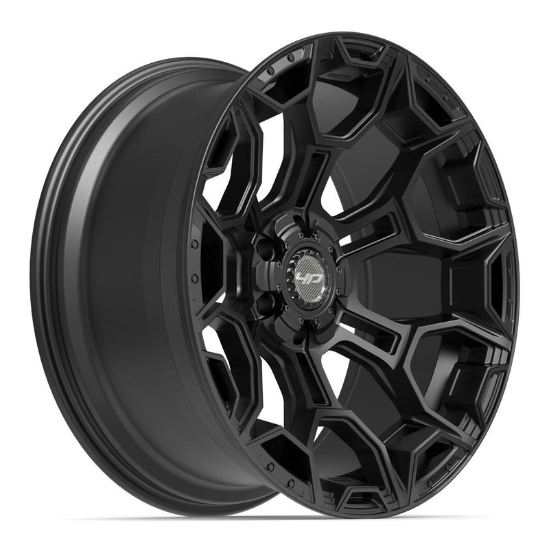 4PLAY 4P43 22x10 6x135 + 6x139.7 -18et Satin Black Wheel - View 3
