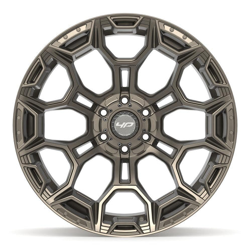 4PLAY 4P43 22x10 6x135 + 6x139.7 -18et Satin Bronze Wheel - View 2