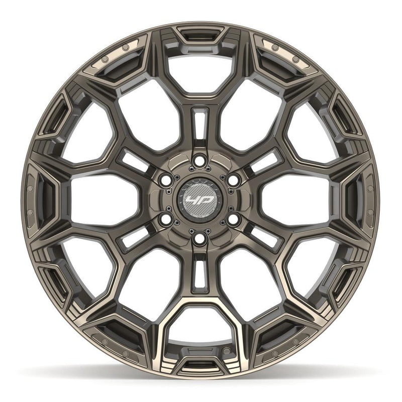 4PLAY 4P43 22x10 6x135 + 6x139.7 -18et Satin Bronze Wheel - View 2