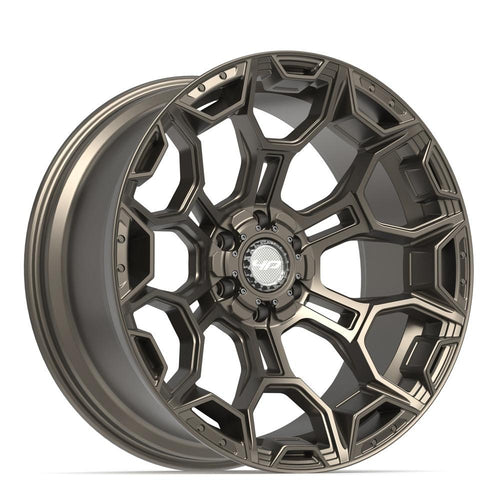 4PLAY 4P43 22x10 6x135 + 6x139.7 -18et Satin Bronze Wheel