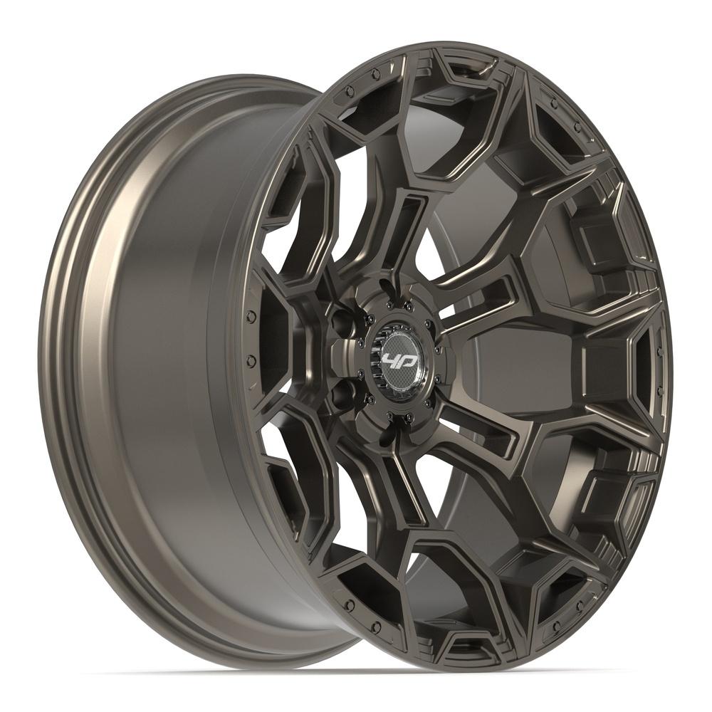 4PLAY 4P43 22x10 6x135 + 6x139.7 -18et Satin Bronze Wheel - View 3