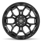 4PLAY 4P43 22x12 6x135 + 6x139.7 -44et Gloss Black Wheel - View 2