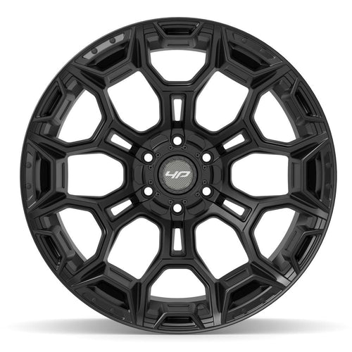 4PLAY 4P43 22x12 6x135 + 6x139.7 -44et Satin Black Wheel - View 2