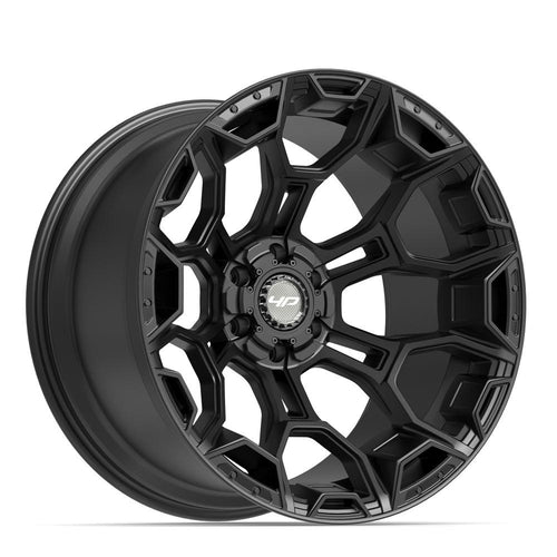 4PLAY 4P43 22x12 6x135 + 6x139.7 -44et Satin Black Wheel
