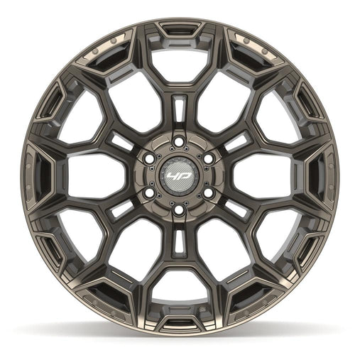 4PLAY 4P43 22x12 6x135 + 6x139.7 -44et Satin Bronze Wheel - View 2