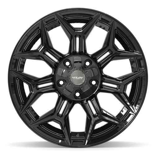 4PLAY 4P44 20x10 5x127 + 5x139.7 -18et Gloss Black Wheel - View 2