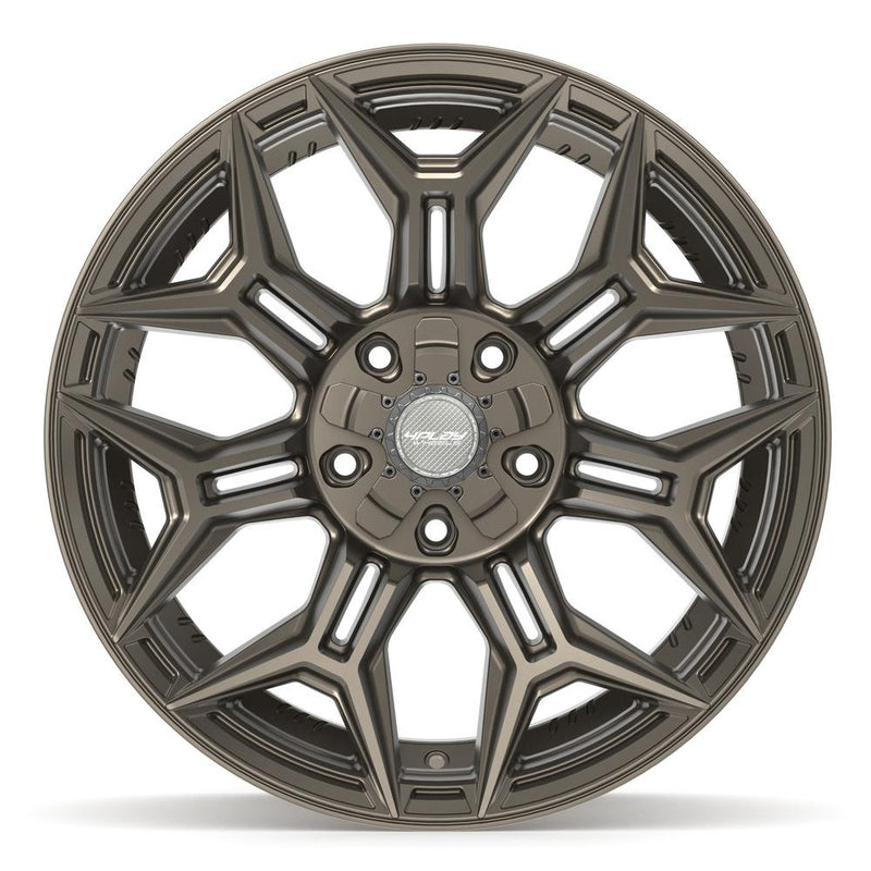 4PLAY 4P44 20x10 5x127 + 5x139.7 -18et Satin Bronze Wheel - View 2