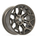 4PLAY 4P44 20x10 5x127 + 5x139.7 -18et Satin Bronze Wheel