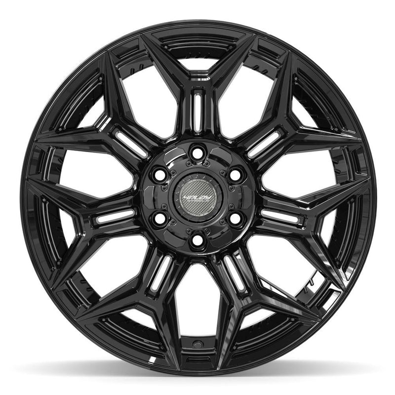 4PLAY 4P44 20x10 6x135 + 6x139.7 -18et Gloss Black Wheel - View 2