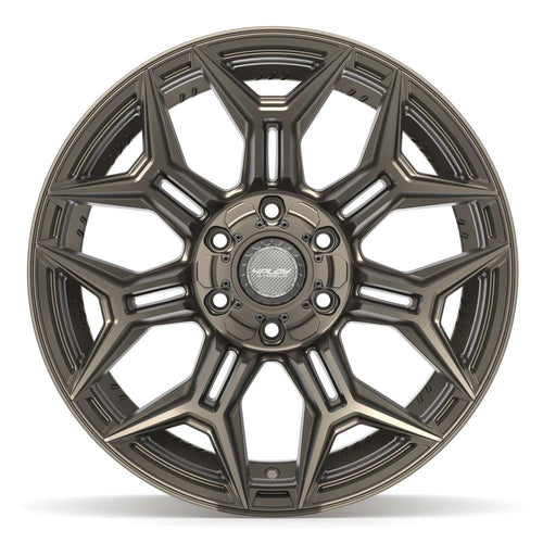 4PLAY 4P44 20x10 6x135 + 6x139.7 -18et Satin Bronze Wheel - View 2