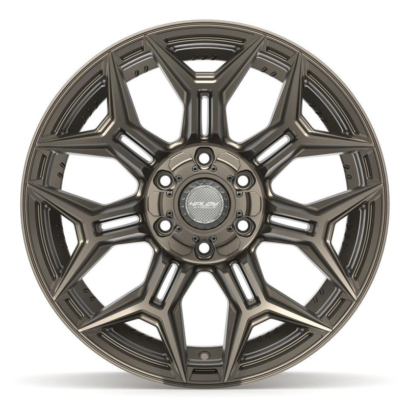 4PLAY 4P44 20x10 6x135 + 6x139.7 -18et Satin Bronze Wheel - View 2