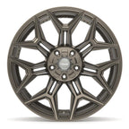 4PLAY 4P44 22x10 5x127 + 5x139.7 -18et Satin Bronze Wheel - View 2