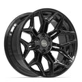 4PLAY 4P44 22x10 6x135 + 6x139.7 -18et Gloss Black Wheel