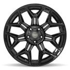 4PLAY 4P44 22x12 5x127 + 5x139.7 -44et Gloss Black Wheel - View 2