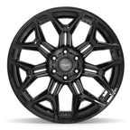 4PLAY 4P44 22x12 6x135 + 6x139.7 -44et Gloss Black Wheel - View 2