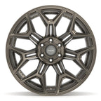 4PLAY 4P44 22x12 6x135 + 6x139.7 -44et Satin Bronze Wheel - View 2