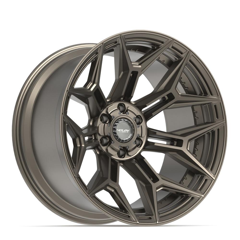4PLAY 4P44 22x12 6x135 + 6x139.7 -44et Satin Bronze Wheel