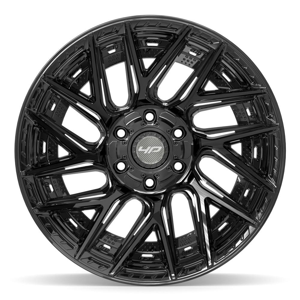 4PLAY 4P45 20x10 6x135 + 6x139.7 -18et Gloss Black Wheel - View 2