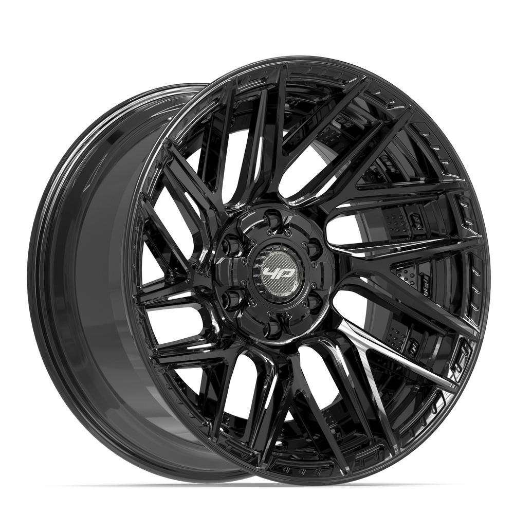 4PLAY 4P45 20x10 6x135 + 6x139.7 -18et Gloss Black Wheel
