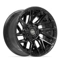 4PLAY 4P45 20x10 6x135 + 6x139.7 -18et Gloss Black Wheel