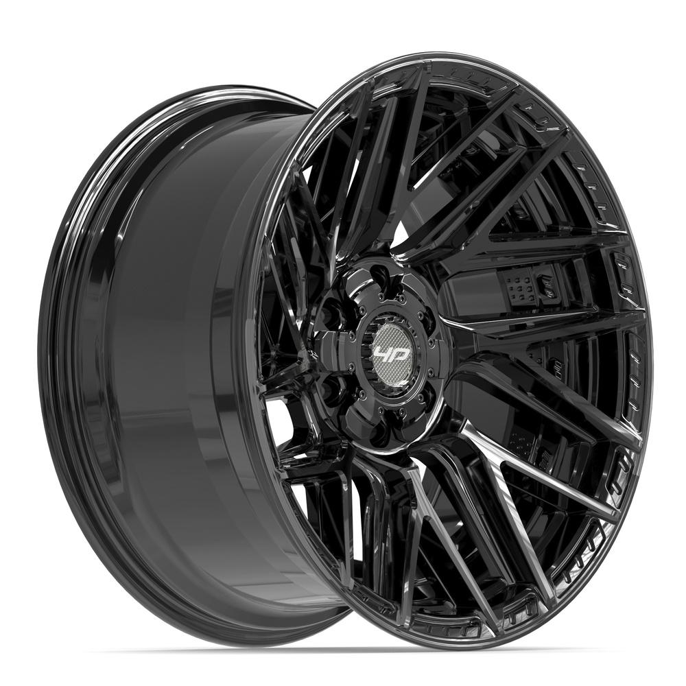 4PLAY 4P45 20x10 6x135 + 6x139.7 -18et Gloss Black Wheel - View 3
