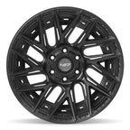 4PLAY 4P45 20x10 6x135 + 6x139.7 -18et Satin Black Wheel - View 2