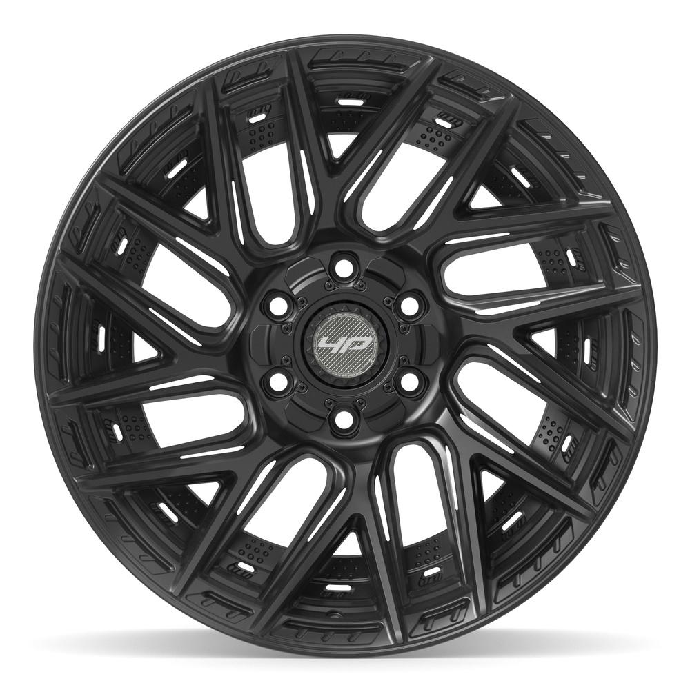 4PLAY 4P45 20x10 6x135 + 6x139.7 -18et Satin Black Wheel - View 2