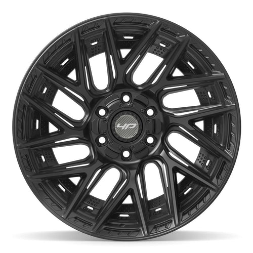 4PLAY 4P45 20x10 6x135 + 6x139.7 -18et Satin Black Wheel - View 2