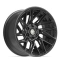 4PLAY 4P45 20x10 6x135 + 6x139.7 -18et Satin Black Wheel