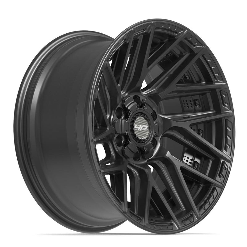 4PLAY 4P45 20x10 6x135 + 6x139.7 -18et Satin Black Wheel - View 3