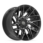 4PLAY 4P45 20x10 6x135 + 6x139.7 -18et Gloss Black Brushed with Tinted Clear Wheel