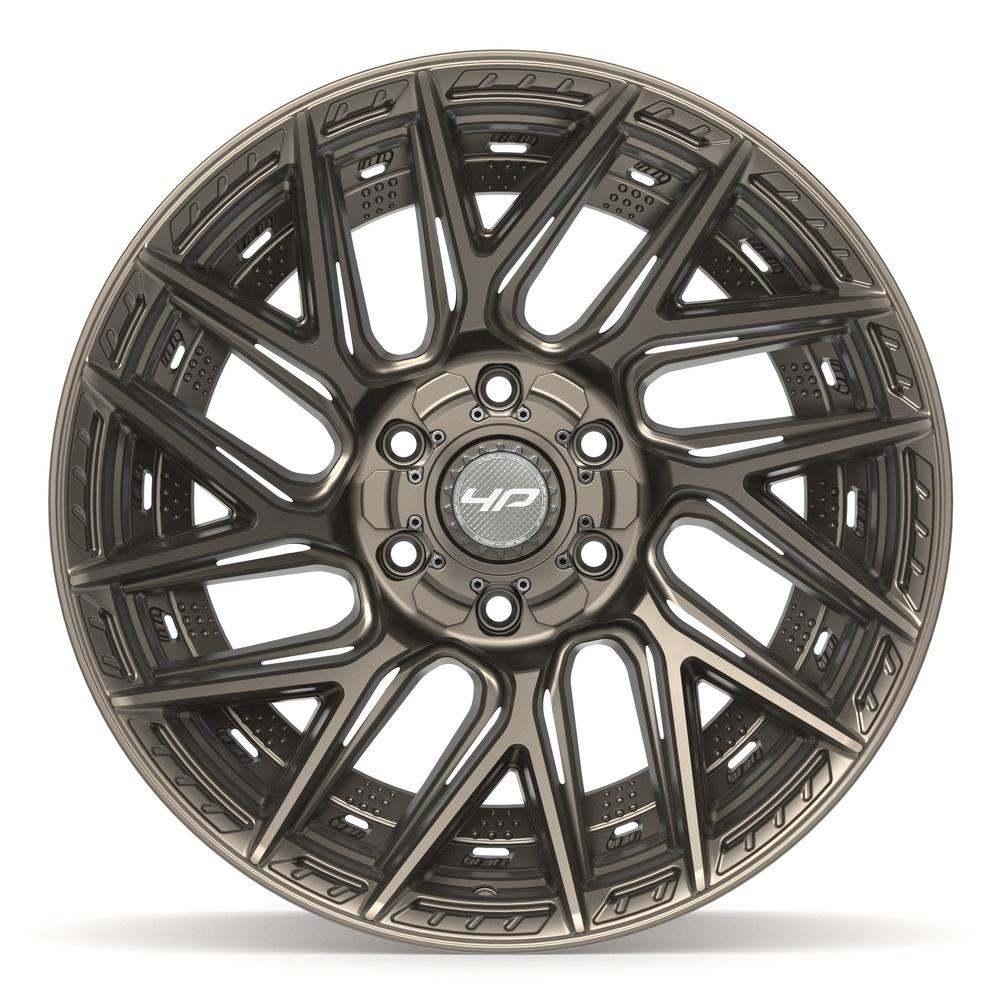 4PLAY 4P45 20x10 6x135 + 6x139.7 -18et Satin Bronze Wheel - View 2