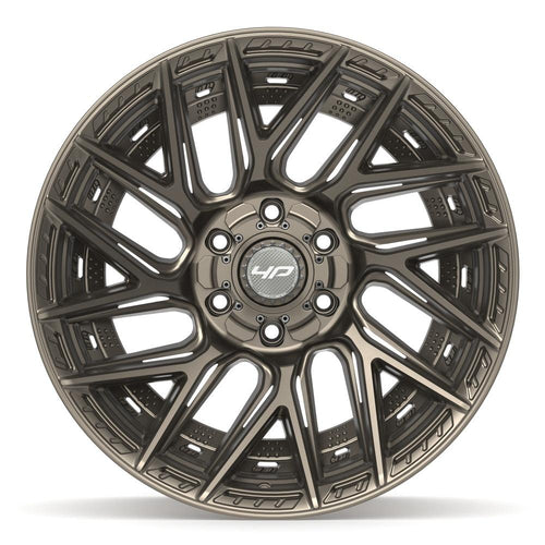 4PLAY 4P45 20x10 6x135 + 6x139.7 -18et Satin Bronze Wheel - View 2